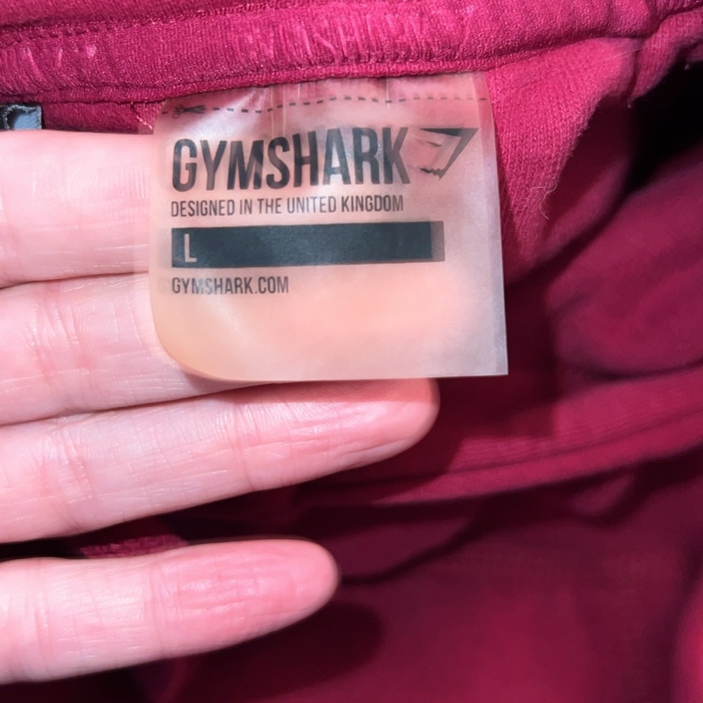 Gymshark Women’s Large pullover hoodie. Maroon. - Picture 3 of 3